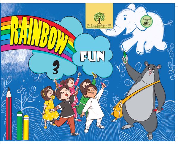 Rainbow Fun ABC for LKG (Pre-primary) Textbook Cover